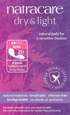 Serviettes absorbantes sans plastique pour fuite urinaire
